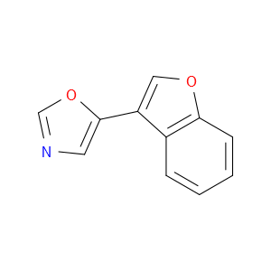 5-(benzofuran-3-yl)oxazole