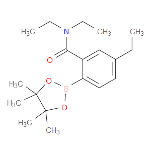 N,N,5-triethyl-2-(4,4,5,5-tetramethyl-1,3,2-dioxaborolan-2-yl)benzamide