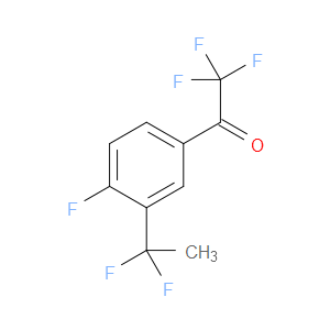 1-(3-(1,1-difluoroethyl)-4-fluorophenyl)-2,2,2-trifluoroethanone