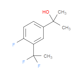 2-(3-(1,1-difluoroethyl)-4-fluorophenyl)propan-2-ol