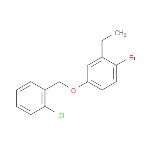 1-bromo-4-((2-chlorobenzyl)oxy)-2-ethylbenzene
