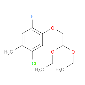 1-chloro-5-(2,2-diethoxyethoxy)-4-fluoro-2-methylbenzene