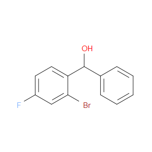 (2-bromo-4-fluorophenyl)(phenyl)methanol