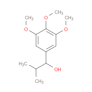 2-methyl-1-(3,4,5-trimethoxyphenyl)propan-1-ol