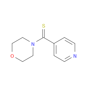 morpholino(pyridin-4-yl)methanethione