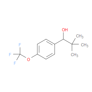 2,2-dimethyl-1-(4-(trifluoromethoxy)phenyl)propan-1-ol