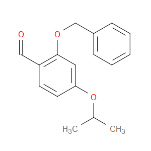 2-(benzyloxy)-4-isopropoxybenzaldehyde