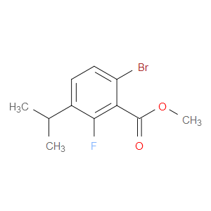 methyl 6-bromo-2-fluoro-3-isopropylbenzoate