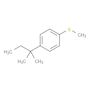 methyl(4-(tert-pentyl)phenyl)sulfane