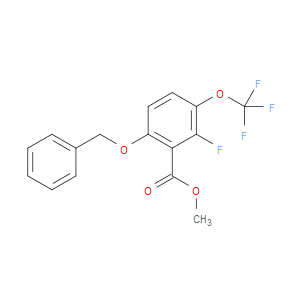 methyl 6-(benzyloxy)-2-fluoro-3-(trifluoromethoxy)benzoate