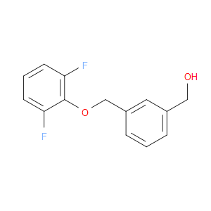 (3-((2,6-difluorophenoxy)methyl)phenyl)methanol