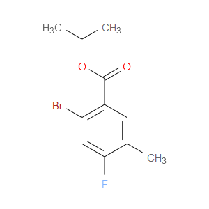 isopropyl 2-bromo-4-fluoro-5-methylbenzoate