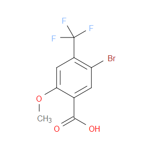 5-bromo-2-methoxy-4-(trifluoromethyl)benzoic acid