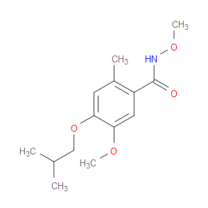 4-isobutoxy-N,5-dimethoxy-2-methylbenzamide