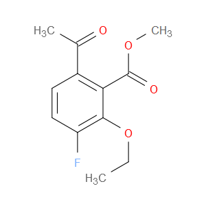 methyl 6-acetyl-2-ethoxy-3-fluorobenzoate