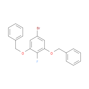 (((5-bromo-2-fluoro-1,3-phenylene)bis(oxy))bis(methylene))dibenzene
