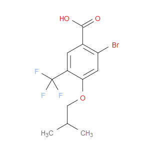 2-bromo-4-isobutoxy-5-(trifluoromethyl)benzoic acid