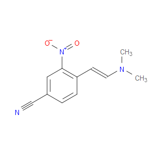 (E)-4-(2-(dimethylamino)vinyl)-3-nitrobenzonitrile