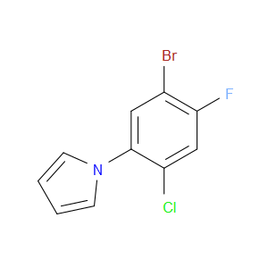 1-(5-bromo-2-chloro-4-fluorophenyl)-1H-pyrrole