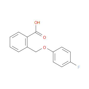 2-((4-fluorophenoxy)methyl)benzoic acid