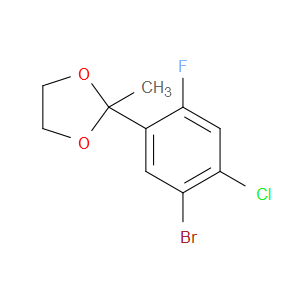 2-(5-bromo-4-chloro-2-fluorophenyl)-2-methyl-1,3-dioxolane