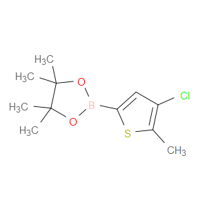 2-(4-Chloro-5-methylthiophen-2-yl)-4,4,5,5-tetramethyl-1,3,2-dioxaborolane