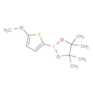 2-(5-Methoxythiophen-2-yl)-4,4,5,5-tetramethyl-1,3,2-dioxaborolane