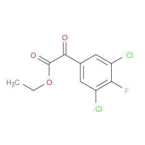 ethyl 2-(3,5-dichloro-4-fluorophenyl)-2-oxoacetate