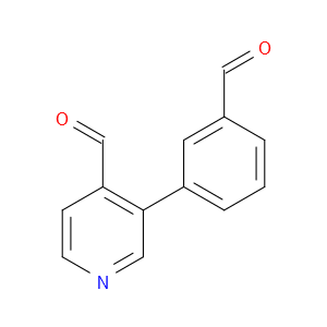 3-(3-formylphenyl)isonicotinaldehyde