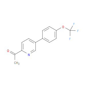 1-(5-(4-(trifluoromethoxy)phenyl)pyridin-2-yl)ethanone