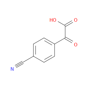 2-(4-cyanophenyl)-2-oxoacetic acid