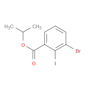 isopropyl 3-bromo-2-iodobenzoate