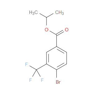 isopropyl 4-bromo-3-(trifluoromethyl)benzoate