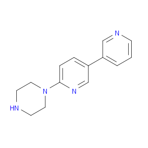 6-(piperazin-1-yl)-3,3'-bipyridine