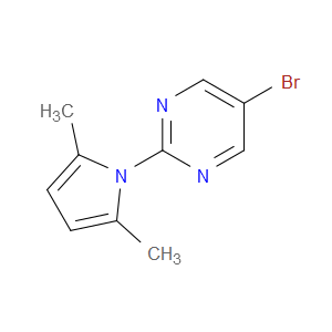 5-Bromo-2-(2,5-dimethyl-pyrrol-1-yl)pyrimidine