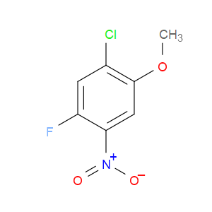 1-chloro-5-fluoro-2-methoxy-4-nitrobenzene
