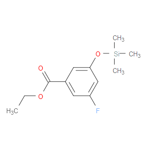 ethyl 3-fluoro-5-((trimethylsilyl)oxy)benzoate
