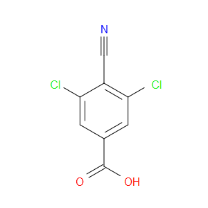 3,5-dichloro-4-cyanobenzoic acid