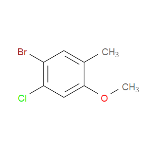 1-Bromo-2-chloro-4-methoxy-5-methylbenzene