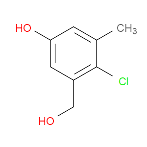 4-chloro-3-(hydroxymethyl)-5-methylphenol