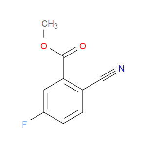 methyl 2-cyano-5-fluorobenzoate