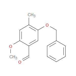 5-(benzyloxy)-2-methoxy-4-methylbenzaldehyde