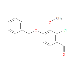 4-(benzyloxy)-2-chloro-3-methoxybenzaldehyde