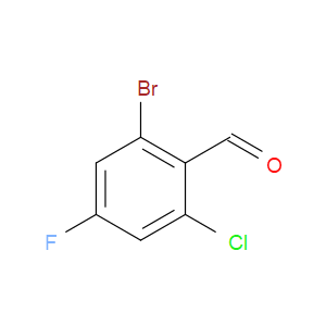 2-Bromo-6-chloro-4-fluorobenzaldehyde