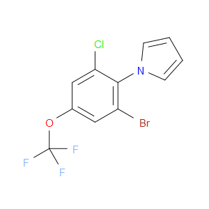1-(2-bromo-6-chloro-4-(trifluoromethoxy)phenyl)-1H-pyrrole