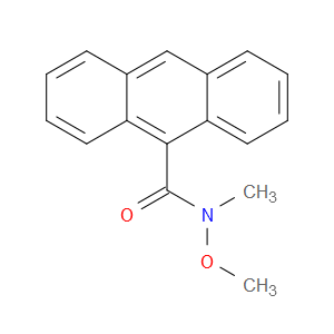 N-methoxy-N-methylanthracene-9-carboxamide
