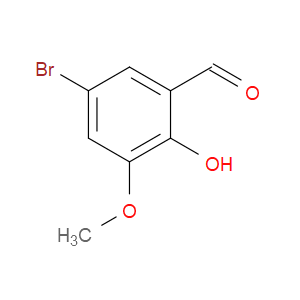 5-Bromo-2-hydroxy-3-methoxybenzaldehyde