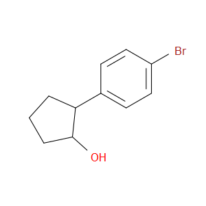 2-(4-bromophenyl)cyclopentanol