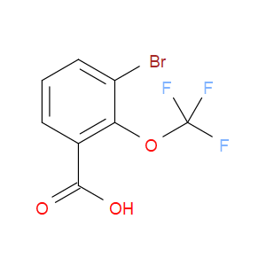 3-Bromo-2-(trifluoromethoxy)benzoic acid
