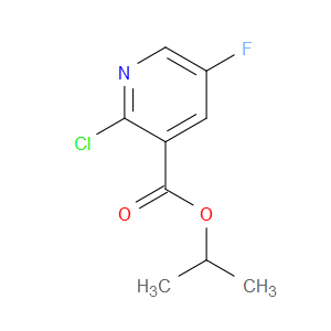 isopropyl 2-chloro-5-fluoronicotinate